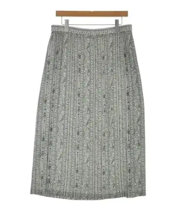 플리츠 플리즈 롱 맥시 길이 스커트 여성용