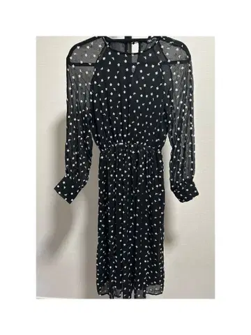 [ 새상품급 ] ZARA 꽃무늬 시스루 롱 원피스 XS