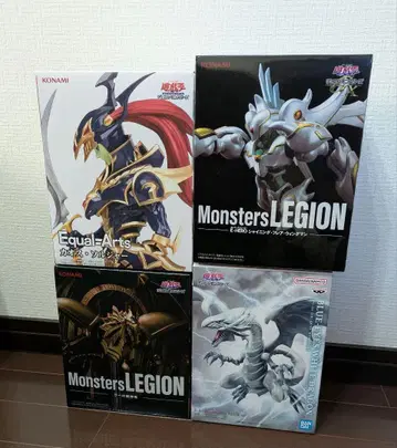 유희왕 피규어 4개 세트