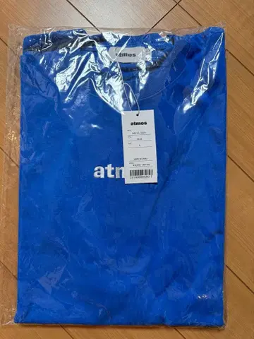 atmos 파랑 로고T셔츠 새상품