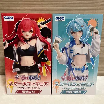 브이스포! 스케일 피규어 네코타 츠나 시라나미 라무네 2종 세트