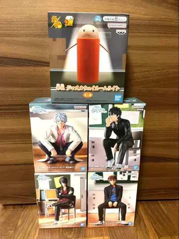 3학년 Z반 긴파치 선생님 피규어 4개 세트 + 저스트 웨이 룸 라이트