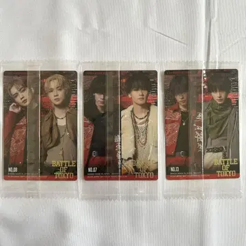 THE RAMPAGE 카와무라 카즈마 요시노 호쿠토 하세가와 마코토 카드