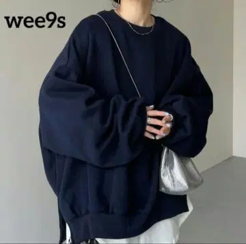 wee9s OSUMITSUKI sweat 오버 사이즈 맨투맨
