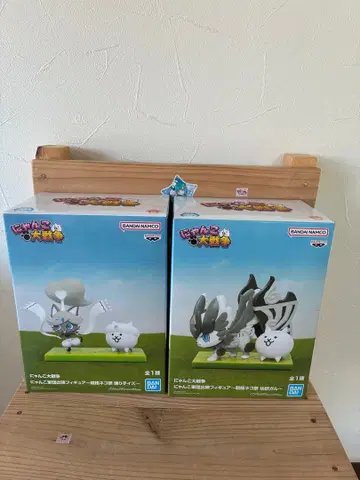 냥코 대전쟁 냥코 군단 출진 피규어 무희 이즈 유수 갈 2종 세트 새상품