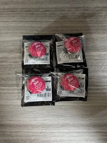 미사용 새상품 Roselia 반지 라이트 아코 4개 세트