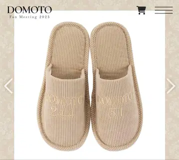 DOMOTO 팬미팅 2025 룸슬리퍼