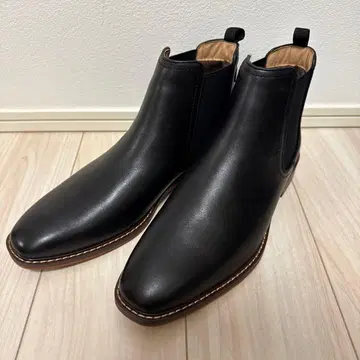 블랙 가죽 부츠 남성용