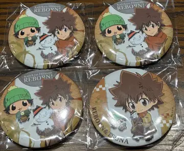 복권 가정교사 히트맨 REBORN! 리본 캔뱃지 사와다 츠나요시