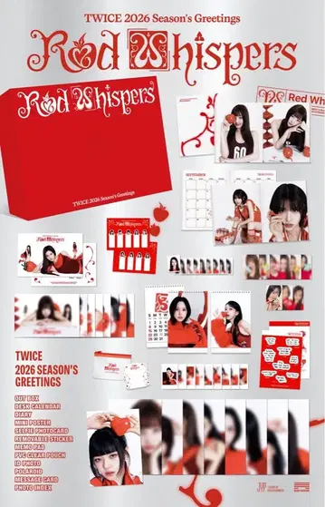 twice 시그리 미개봉 새상품 2026 RED WHISPERS