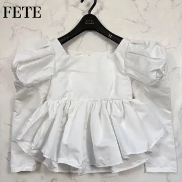 새상품급 페테 완판템 캔디 블라우스 S 화이트