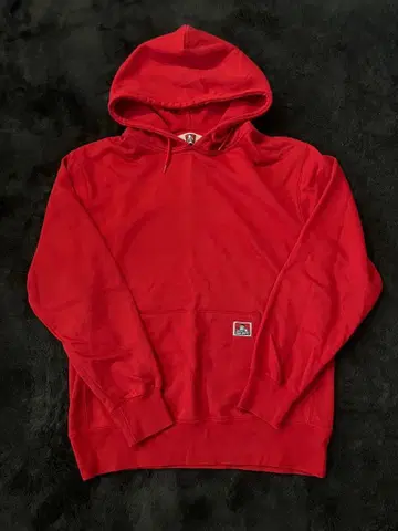 BEN DAVIS 벤데이비스 후드티 레드 L 로고 스트릿