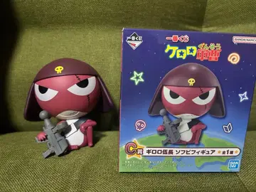 제일복권 개구리 중사 케로로 C상 기로로 소위 소프트 비닐 피규어 개봉품