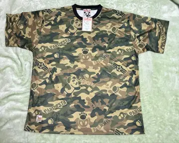 PANDIESTA JAPAN 카모 패턴 T셔츠 XXL