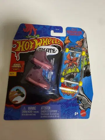 기묘한 이야기 핫휠 Hot Wheels Skate 핑거보드