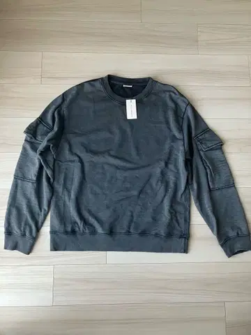 컨디션 최상 DRIES VAN NOTEN 다크 네이비/그레이 맨투맨 XL