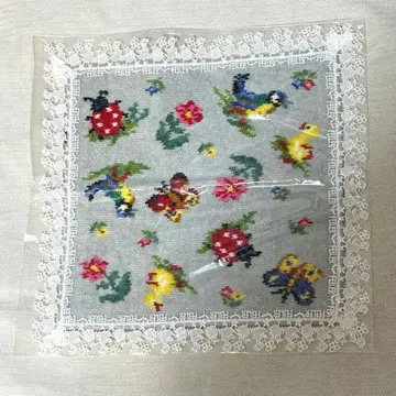 FEILER 페이러 친자와 레이스 하이디 레이스 손수건 그레이