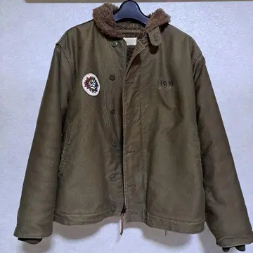 보아 포함 밀리터리 자켓 덱 자켓