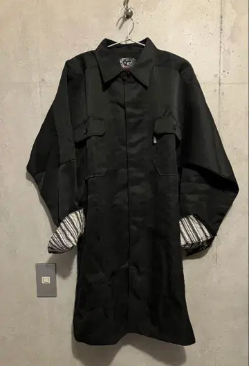 (새상품) 화이트 늑대 작업옷 블랙 (3L)