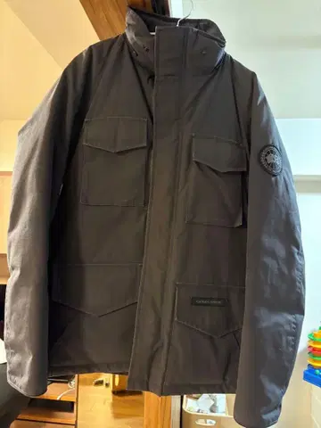CANADA GOOSE 다운 자켓 네이비 그레이