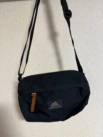 GREGORY 블랙 숄더백