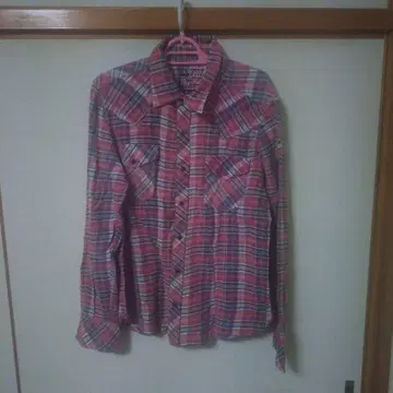 T.M.T. 체크 무늬 긴팔 셔츠 L 사이즈