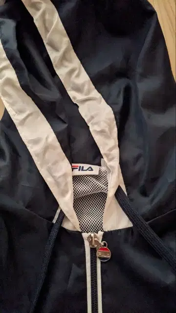 FILA 네이비 풀 집업 점퍼 새상품 미사용