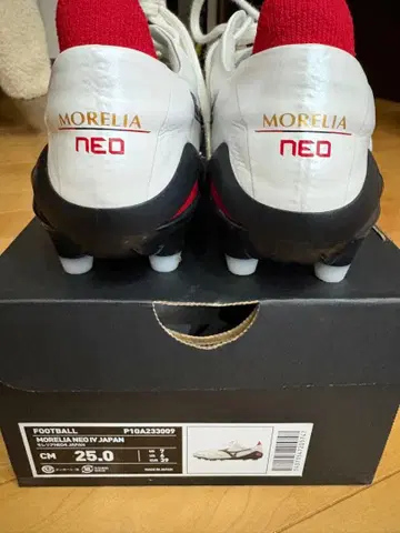 MORELIA NEO III JAPAN 25.0cm 화이트/레드