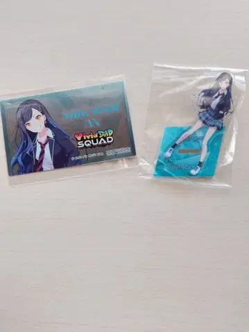 프로세카 시라이시 안 미니 아크릴 스탠드 + 특전 명함 카드 (덤)