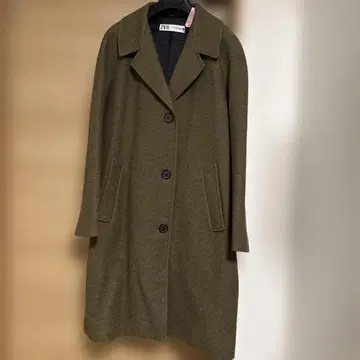 ZARA 자라 울 코튼 체스터 코트 dries van noten