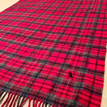 랄프 로렌 체크 머플러