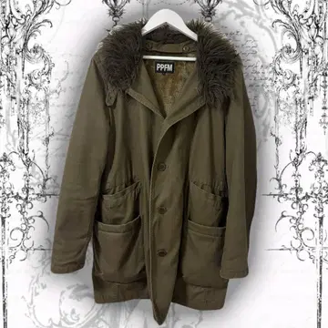 PPFM 퍼 모즈 코트 y2k 그런지