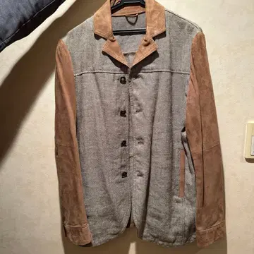 EMMETI 테일러드 자켓 그레이/브라운