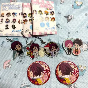 [ 미사용 ] Free! ES 마츠오카 린 야마자키 소스케 굿즈