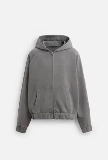 ZARA 워시 가공 집업 후디 L 사이즈 완판템