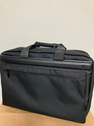 블랙 비즈니스 백 내구성 나일론 소재 B4 사이즈