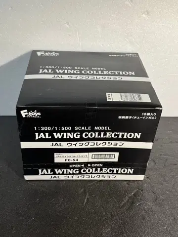 미개봉 새상품 JAL 우이코레5 1BOX 윙 컬렉션 1:300 10개
