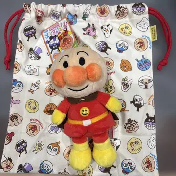 호빵맨 봉제 인형 복조리 세트 약 18cm