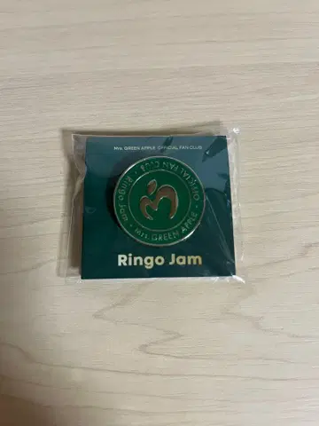 Mrs. GREEN APPLE 링고 잼 핀 배지