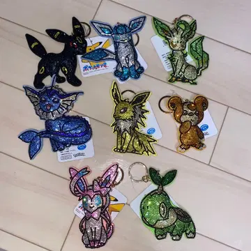 포켓몬 반짝반짝 키링 세트