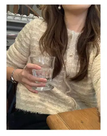 ounce 한국 Vanity Tweed 가디건