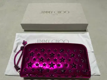 지미추 별 모양 스터드 장지갑 핑크