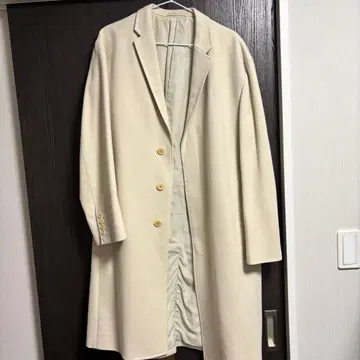 LAD MUSICIAN 체스터 코트 화이트 아이보리