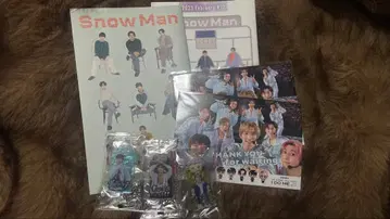 SnowMan 뉴스레터 키링 세트