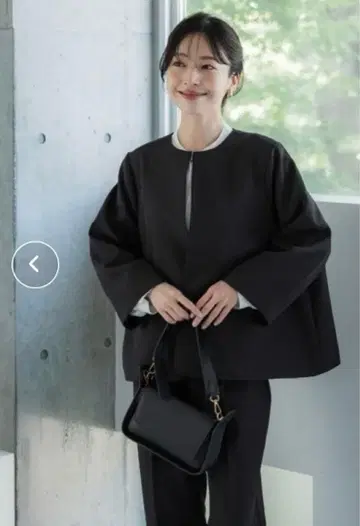 [ M 사이즈 ] coca 셋업 수트 블랙