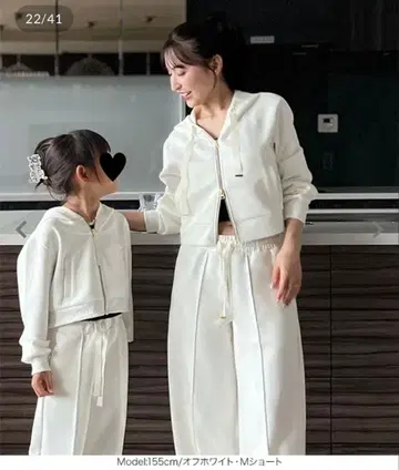 [ Yuumi님 콜라보 ] 더블 지퍼 숏 후드티 새상품