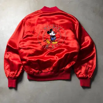 90s Mickey & Co. Satin Jacket