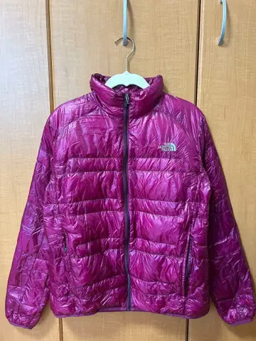 더 노스페이스 퍼플 다운 자켓