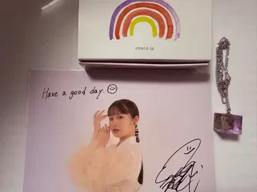 쿠스노키 토모리 X CHACO 콜라보 목걸이 [야라즈노아메] + 엽서