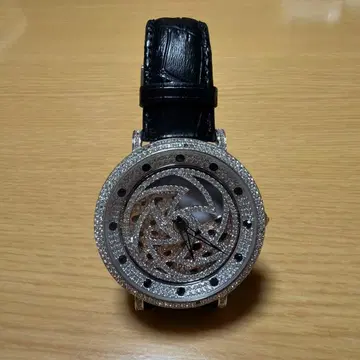 Anne Coquine 실버 손목시계